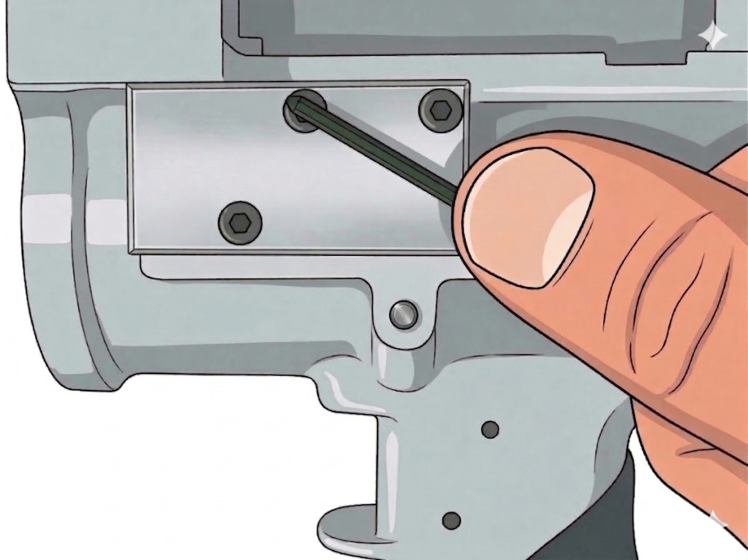 Step 1: Remove cover plate