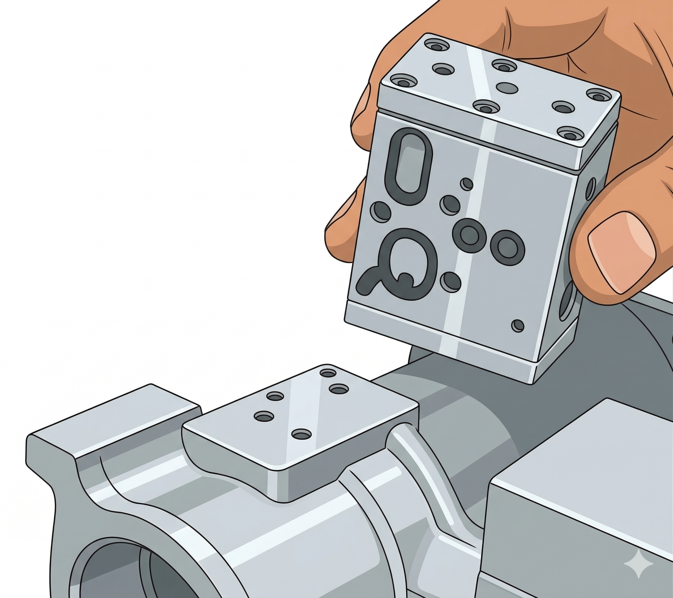 Step 2: Mount booster pump