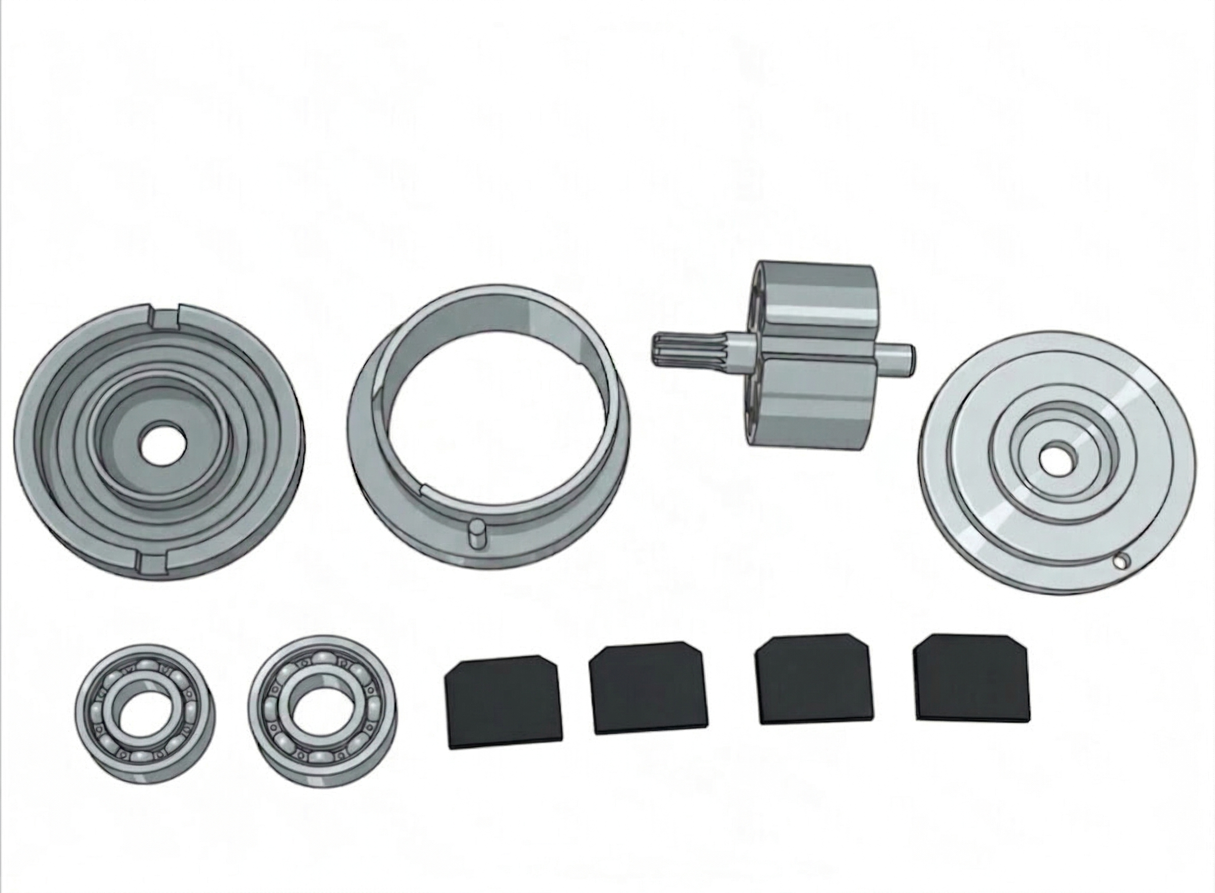 Step 5: Disassemble motor