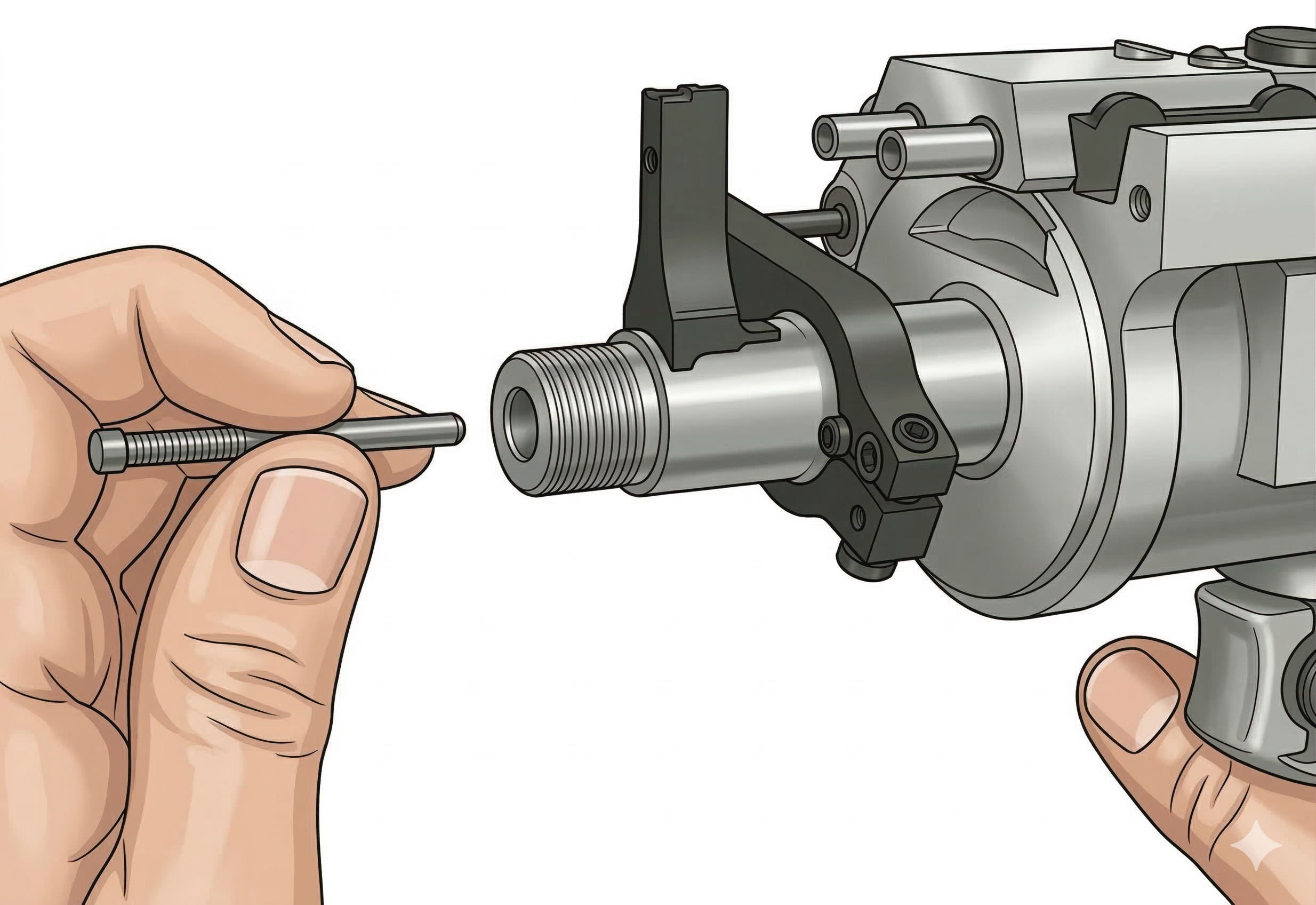 Step 4: Remove cap screw 622060