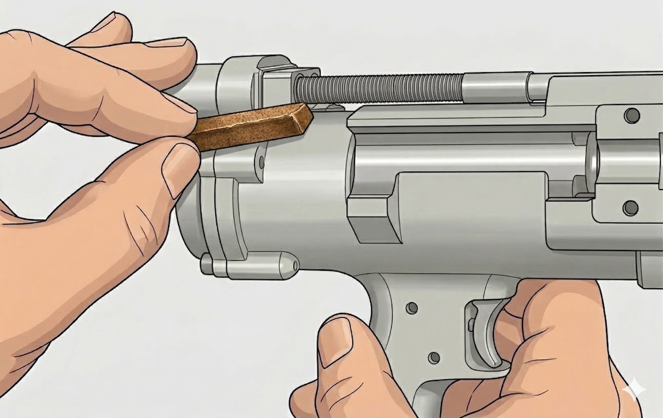 Step 4: Remove muffler pad