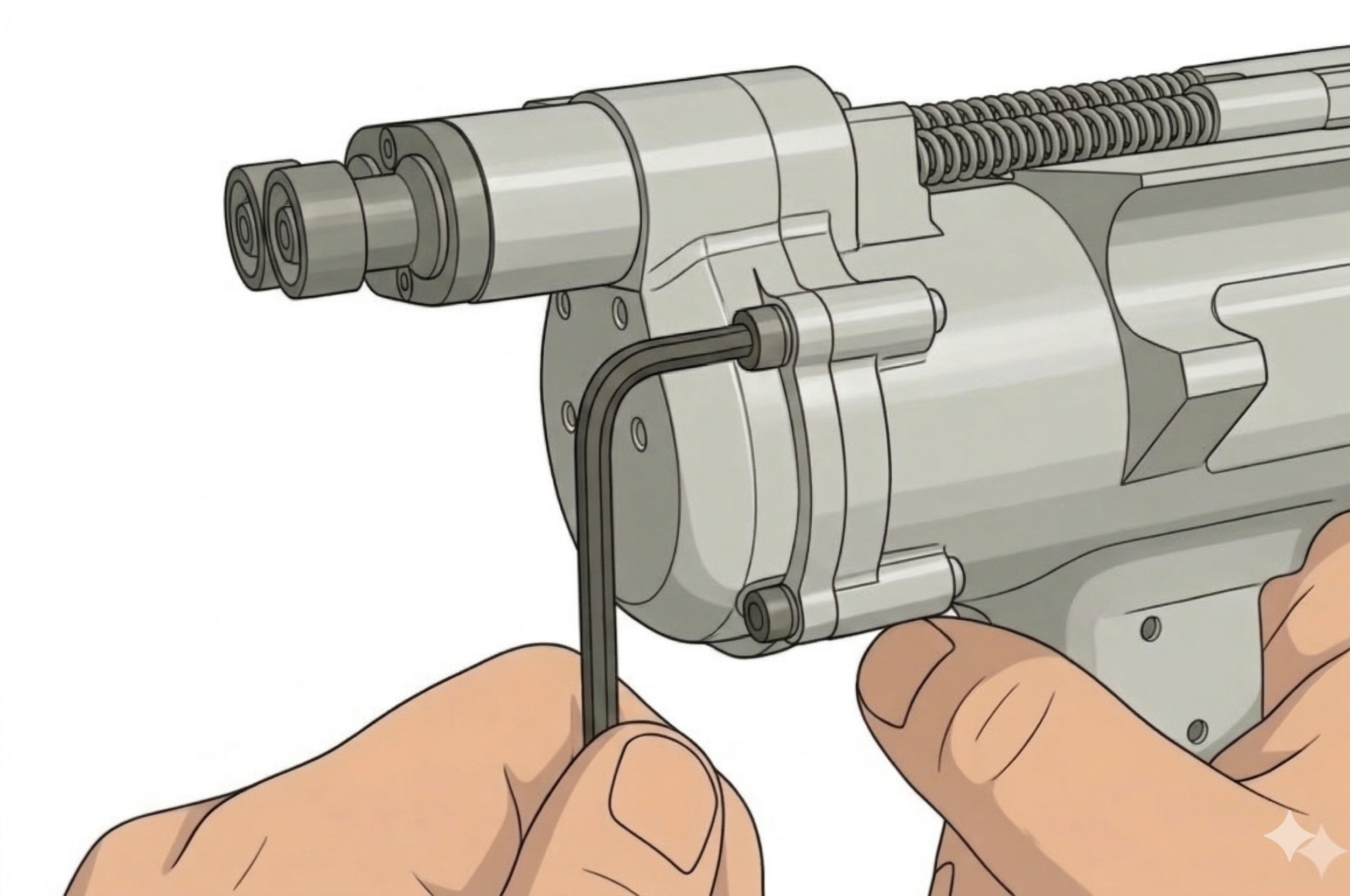 Step 5: Remove backhead screws