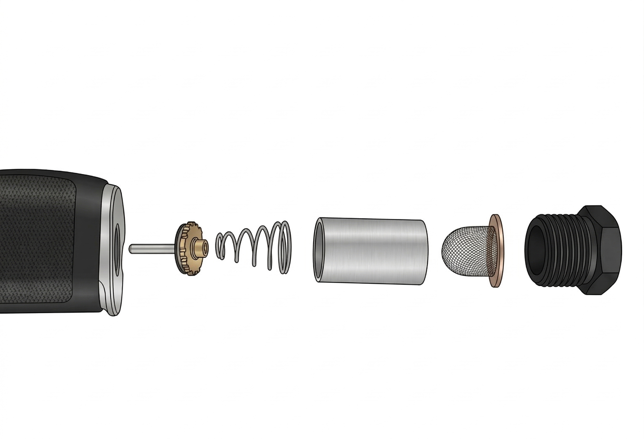Step 1: Remove throttle valve assembly components